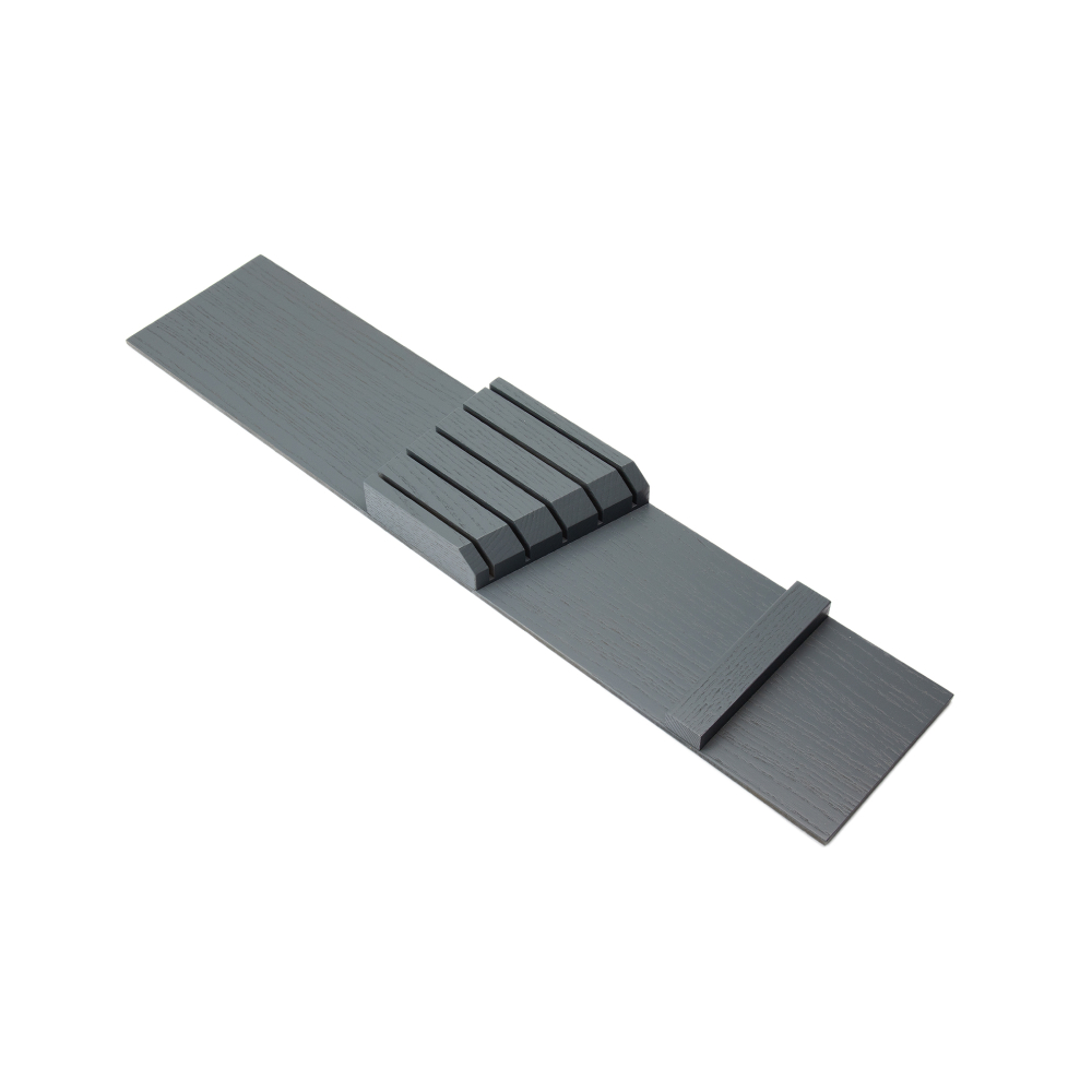 Держатель WOODLINE BLANK для ножей, ясень, антрацит