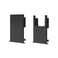 Комплект заглушек для профиля ERA, черный