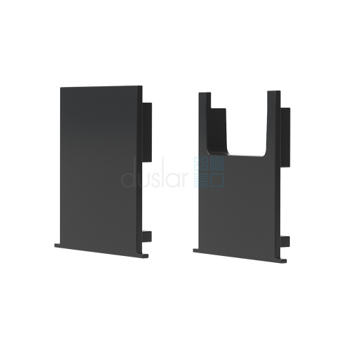 комплект заглушек для профиля era, черный Комплект заглушек для профиля ERA, черный