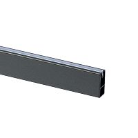 УЦЕНЕННАЯ штанга прямоугольная DIAS для одежды, длина 1406 мм, антрацит