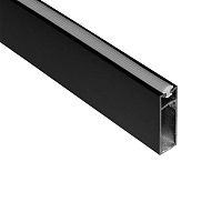 Штанга прямоугольная REKS для одежды, длина 3000 мм, черный