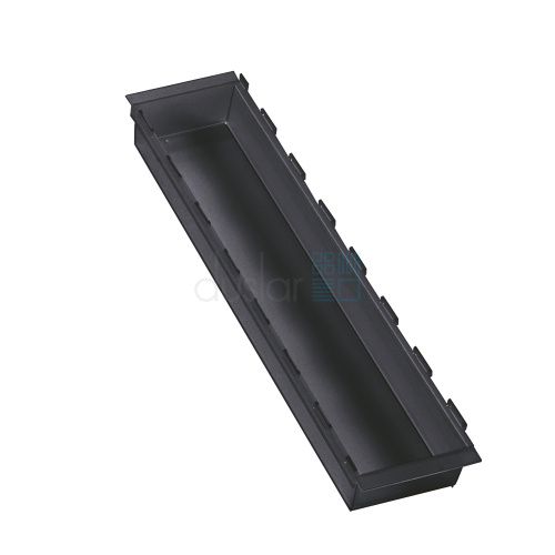 лоток cuisio pro для столовых приборов, 100х473х55 мм, черный Лоток CUISIO PRO для столовых приборов, 100х473х55 мм, черный