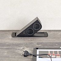 розетка cizo, врезная, черный Розетка CIZO, врезная, черный