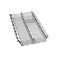 Лоток CUISIO PRO для столовых приборов, ширина фасада 300 мм, 195-220х463х55 мм, серый