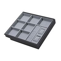 УЦЕНЕННЫЙ телескопический органайзер SOUL для аксессуаров, антрацит/серый