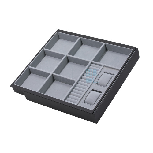 УЦЕНЕННЫЙ телескопический органайзер SOUL для аксессуаров, антрацит/серый