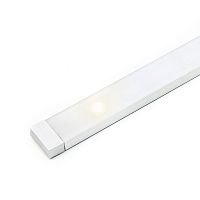 Светодиодный светильник NETxT с сенсорным выключателем, длина 900 мм, свет - дневной, цвет -алюминий