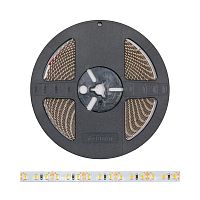 Светодиодная лента DLIGHT, ширина 8 мм, длина 10000 мм, 120 led/м, 12 V, 9.6 W/м, теплый (3000K)