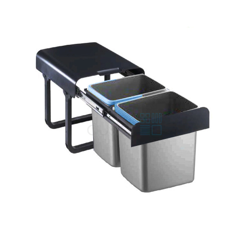 система сортировки aladin 2 на распашной фасад от 400 мм, черный/серый Система сортировки ALADIN 2 на распашной фасад от 400 мм, черный/серый