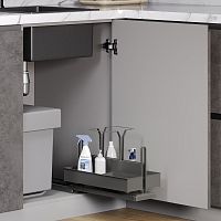 Система TIDY, распашной фасад от 300 мм, антрацит