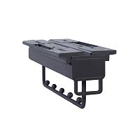 УЦЕНЕННАЯ выдвижная штанга MOLLY для одежды, длина 330 мм, антрацит