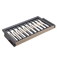 УЦЕНЕННАЯ выдвижная брючница, ширина 864 мм, антрацит/бежевый