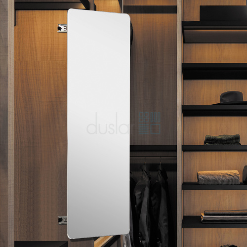 Выдвижное поворотное зеркало VANDA, 323х50х1003 мм, бронза