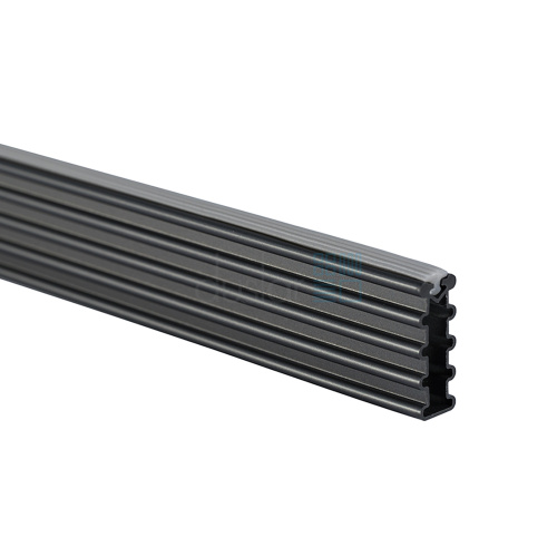 Штанга рифленая RIFF для одежды, длина 3000 мм, антрацит