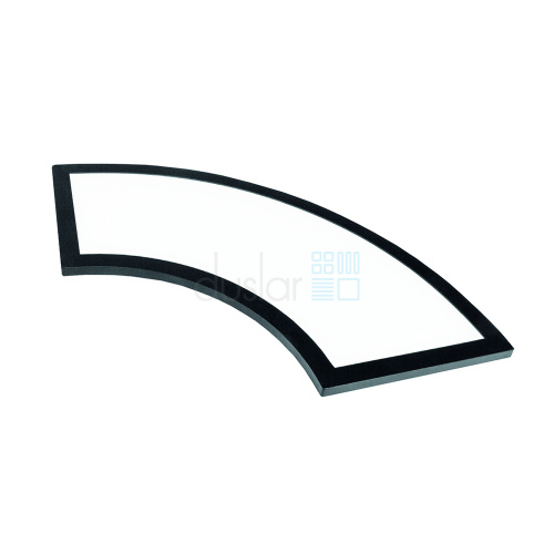 Светодиодный светильник SHAPING C, 200х200 мм, 7 W, дневной, черный 
