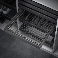 Выдвижная корзина DORA ULTRA, ширина 562-568 мм, антрацит