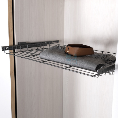 УЦЕНЕННАЯ выдвижная полка GERDA, ширина 568 мм, антрацит