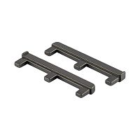 Заглушка для фасадного профиля JASPER, 2 шт., антрацит