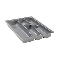 Лоток для столовых приборов BRIDGE,  на ширину 400 мм, размер - 315х473x56 мм, нержавеющая сталь