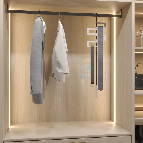 Вешалка STAFY для галстуков и ремней, длина 900 мм, коричневый/бежевый