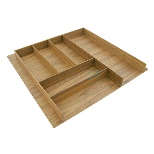 Деревянный лоток WOODLINE для столовых приборов, ширина фасада 600 мм, 524x472х49 мм, дуб