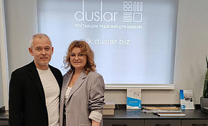DUSLAR принимает гостей: продуктивная встреча с партнерами AURA DI CASA (г. Казань) в Москве!