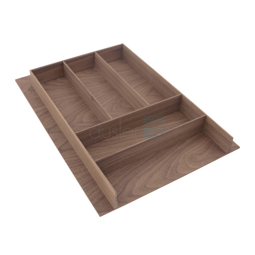 Деревянный лоток WOODLINE для столовых приборов, ширина фасада 450 мм, 374x472х49 мм, орех