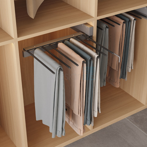 выдвижная брючница tela, ширина 475 мм, серый Выдвижная брючница TELA, ширина 475 мм, серый