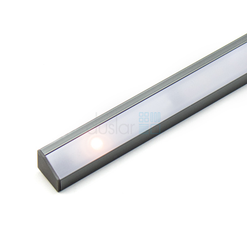 Светодиодный светильник DLIGHT COR АНТРАЦИТ с сенсорным выключателем, 600 мм, свет-теплый, 5,9W