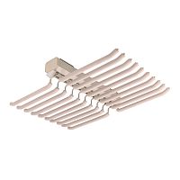 Выдвижная двойная брючница ANNET, ширина 600 мм, шампань