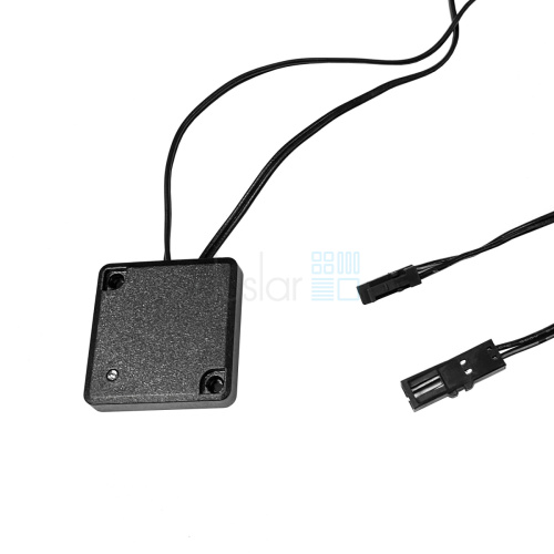 Сенсорный выключатель KEY на касание через ДСП, цвет - черный