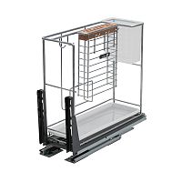 УЦЕНЕННАЯ система COOKING, выдвижной фасад 200 мм, хром