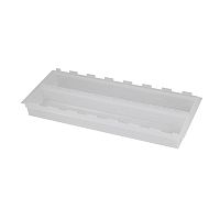 Лоток CUISIO PRO для столовых приборов, 185х463х55 мм, белый