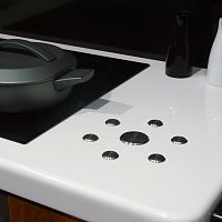 Подставка DROPS под горячее, сталь