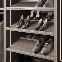 Ограничительный профиль ELLIOT для полки под обувь, длина 3000 мм, шампань