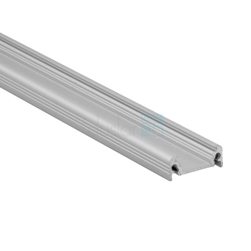 Алюминиевый профиль DLIGHT FLAT прямой, длина - 3000 мм, цвет - алюминий