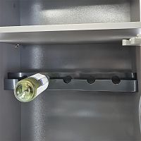 УЦЕНЕННЫЙ держатель для бутылок, длина 567 мм, антрацит