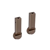 Комплект держателей для круглой штанги RAIN, бронза