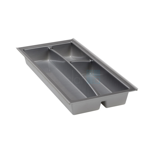 Лоток BRIDGE для столовых приборов, ширина фасада 300 мм, 215х473x56 мм, нержавеющая сталь