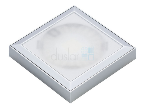 Светодиодный светильник SUN QUADROxT 24V накладной, цвет корпуса – алюминий, свет - дневной