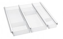 Лоток для столовых приборов Cuisio Pro, на ширину 500 мм, размер - 410-435х463х55 мм, белый
