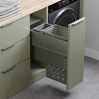 Система хранения белья WASH SPACE XX 32 л, выдвижной фасад 300 мм, антрацит