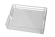 Корзина TAL LARDER-SAPHIR, выдвижной фасад 400 мм, хром