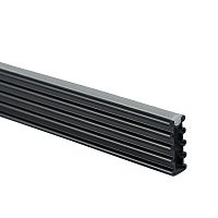 Штанга рифленая RIFF для одежды, длина 3000 мм, черный