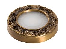 Светодиодный светильник SUN DECORxT 24V, цвет - античная латунь, свет - теплый