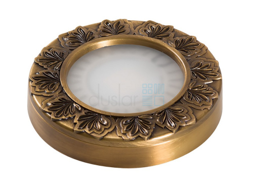 Светодиодный светильник SUN DECORxT 24V, цвет - античная латунь, свет - теплый