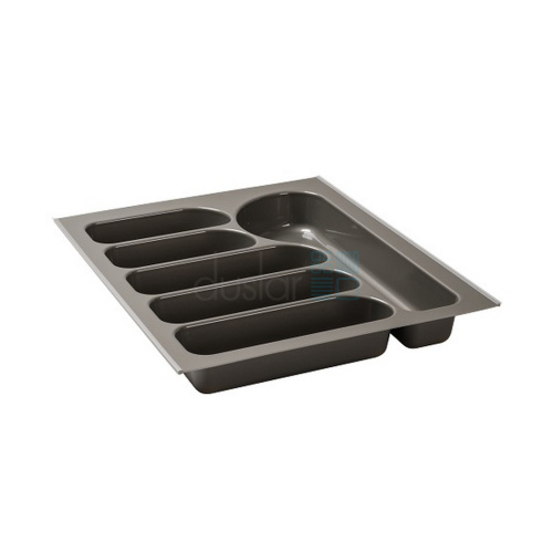 Лоток FUTURA для столовых приборов, ширина фасада 450 мм, 362х462х60, серый