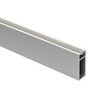 Штанга прямоугольная REKS для одежды, длина 3000 мм, алюминий