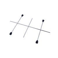 Разделитель для бутылок в систему TAL LARDER, выдвижной фасад 300 мм, хром