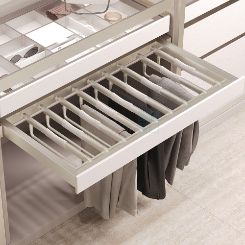 выдвижная брючница elitium, ширина 964 мм, шампань/бежевый Выдвижная брючница ELITIUM, ширина 964 мм, шампань/бежевый